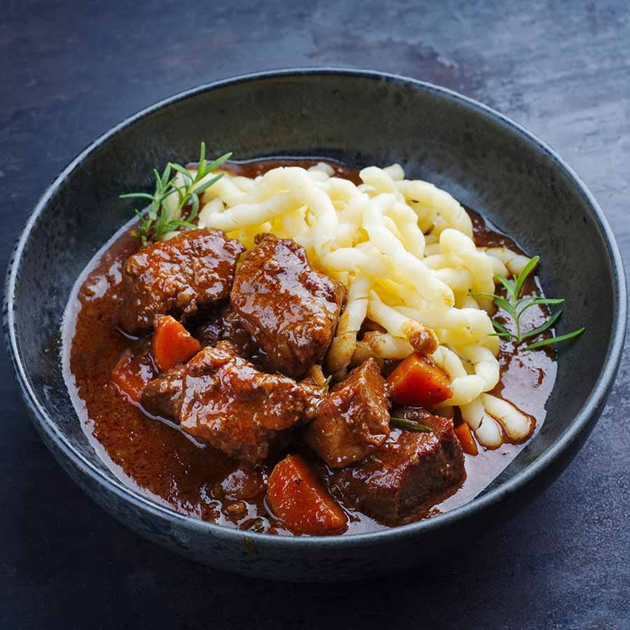 Hirschgulasch, extra - vom europäischen Rothirsch, Vorteilspack 2,5 kg 2