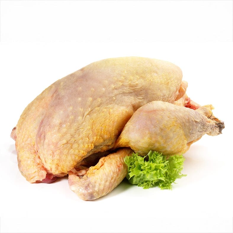 Perlhuhn ganz, roh, bratfertig, tiefgefroren (Gewicht 1000 g - 1099 g)  2