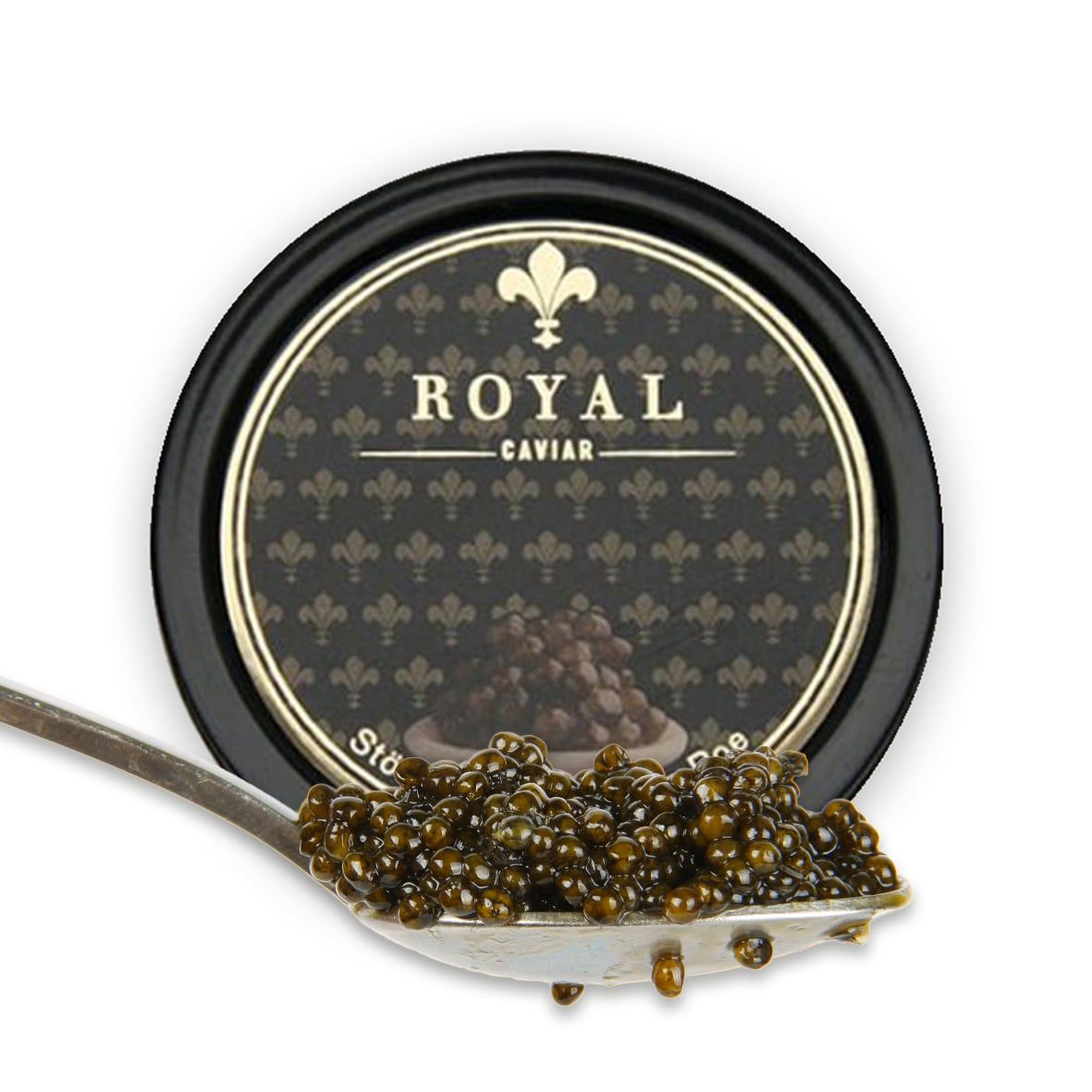Osietra Kaviar (Korngröße: 2,7 – 2,8 mm)