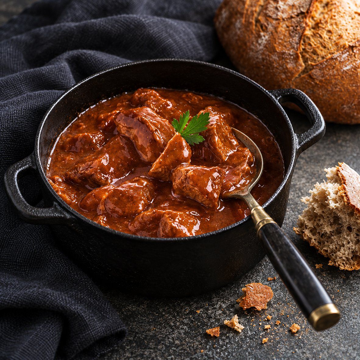 Brauhausgulasch | 2 Portionen, je 250 g