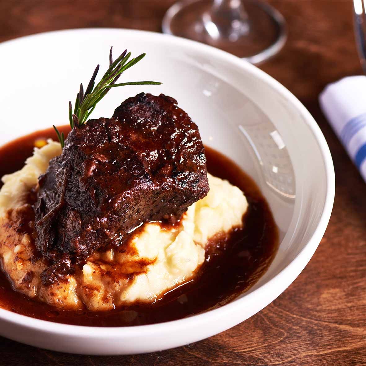 Onglet – Sous vide gegartes Rindfleisch mit Schokolade & Balsamico (2 x 250 g)