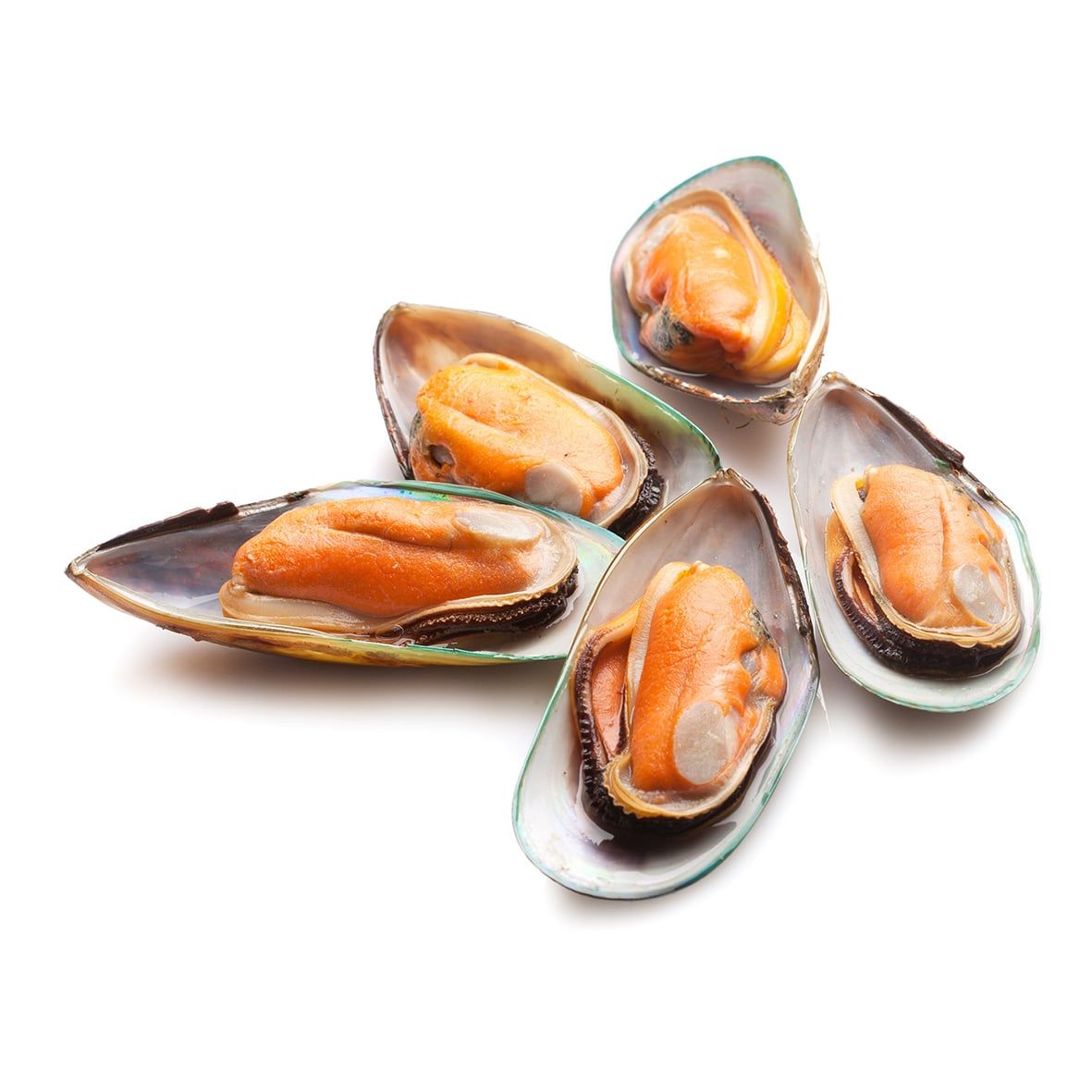 Grünschal-Muschelfleisch in halber Schale, ca. 30 – 45 Stück (1 kg) 2