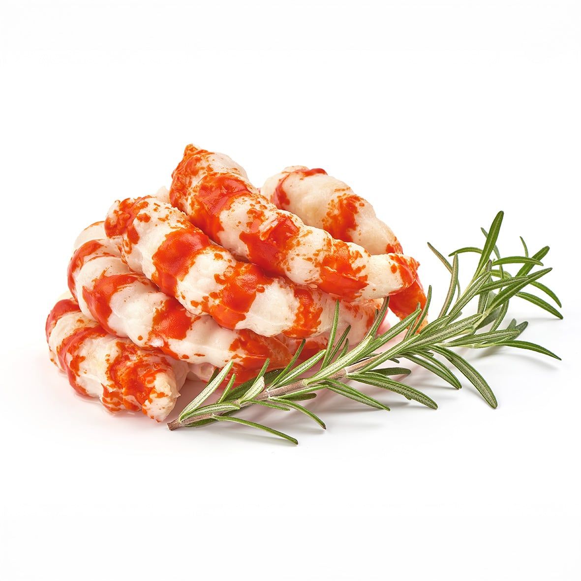 Surimi Garnelen, rot, proteinreich, 40 Stück (1kg) 2