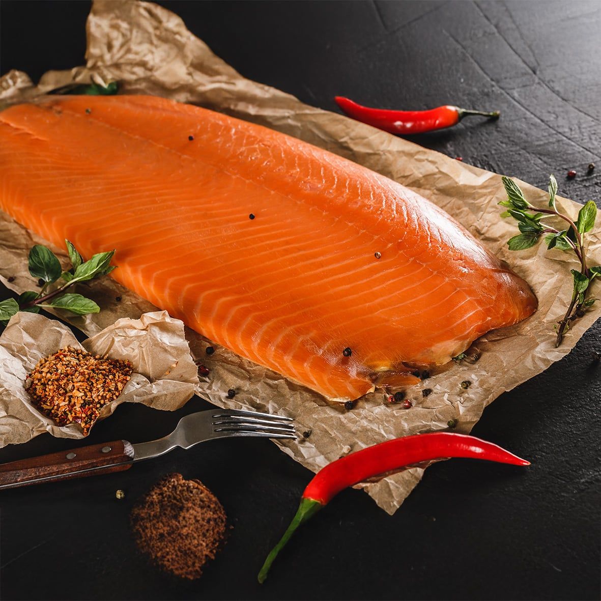 Sockeye Wildlachs – Handgebeizt & Buchenholzgeräuchert 1