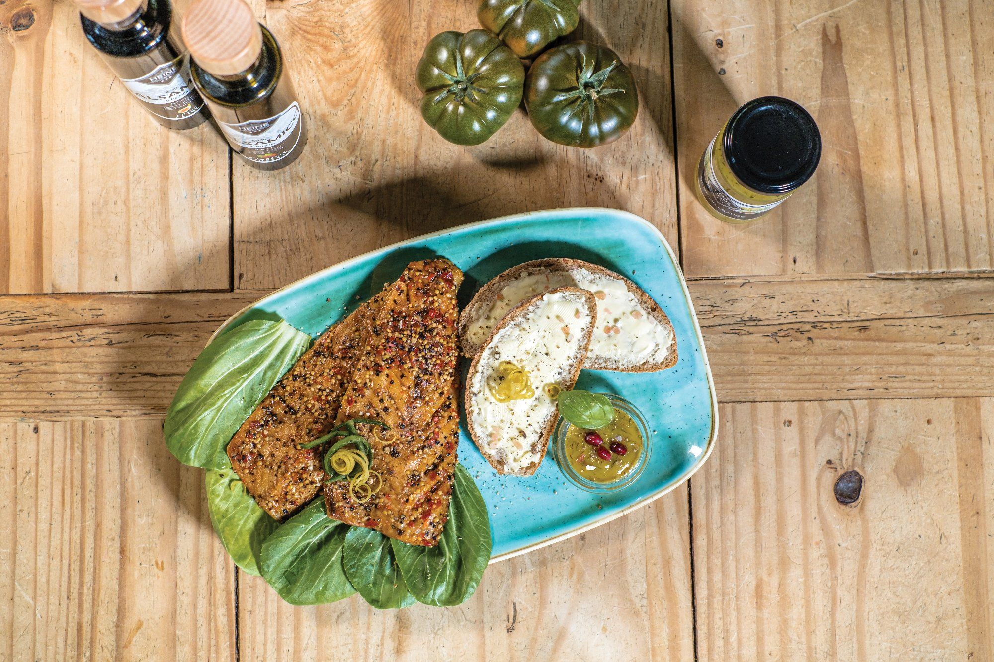 Geräuchertes Makrelenfilet mit Pfeffer aus Wildfang, 2 Filets 220 g