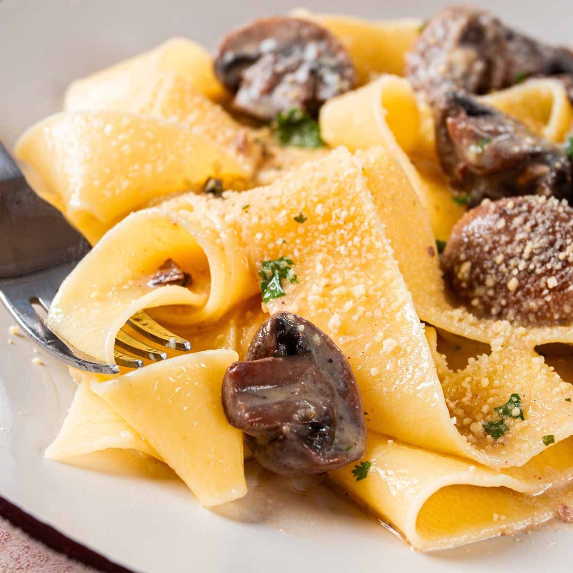 Pappardelle mit Frischei – breite Bandnudeln, servierfertig (2 x 200 g)