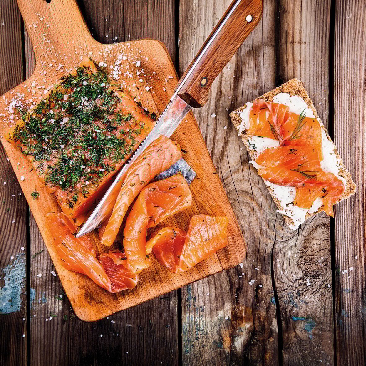 HEINE Premium Gravedlachs | ungeschnitten, ca. 800-1100 g 2