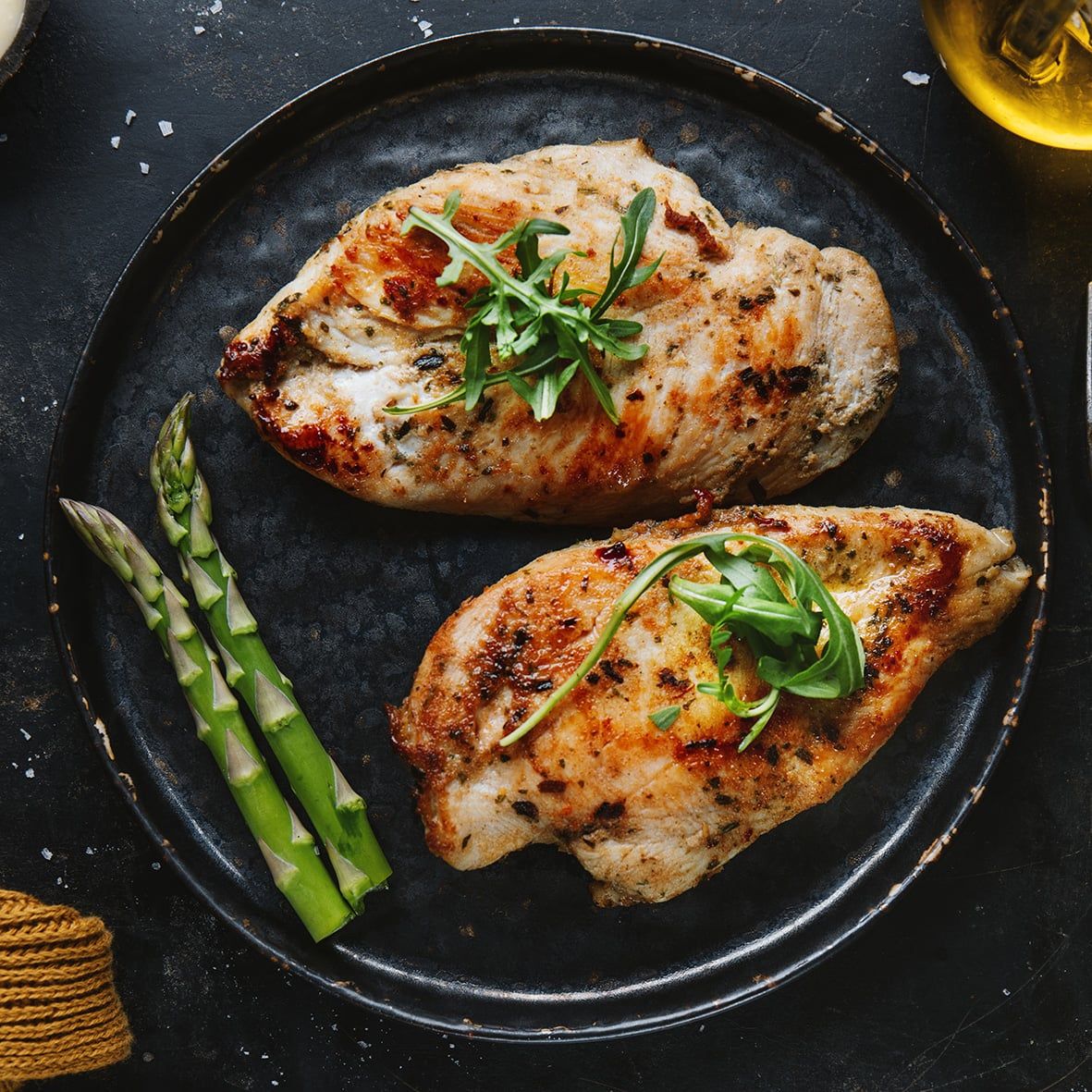 Grill-Hähnchen-Steak