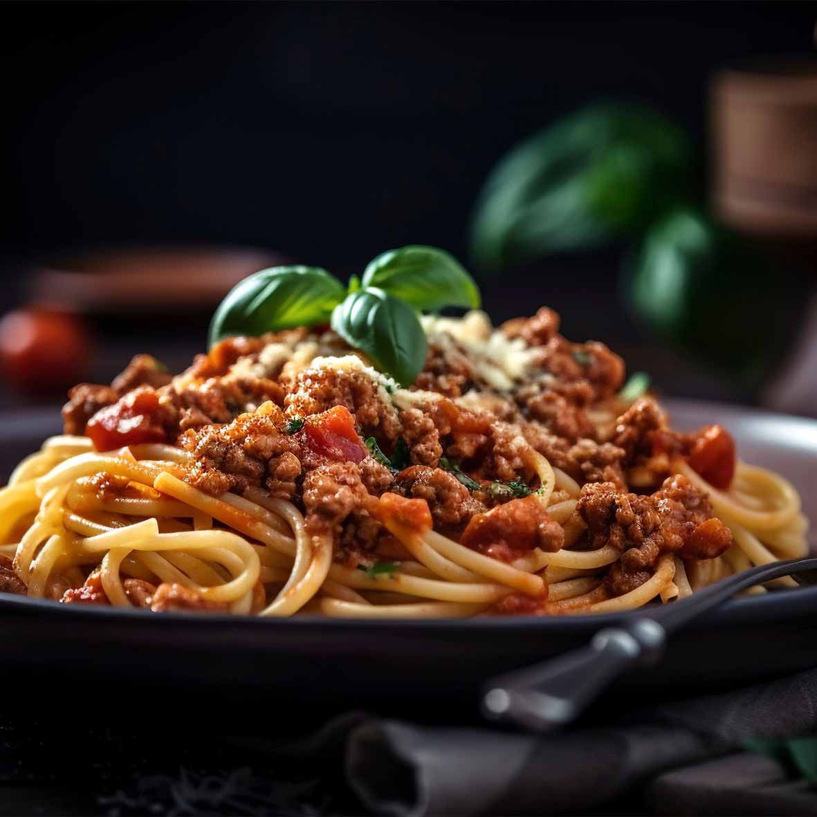 Bolognese – klassische Tomatensauce mit Rinderhackfleisch & Gemüse (4 x 250 g)