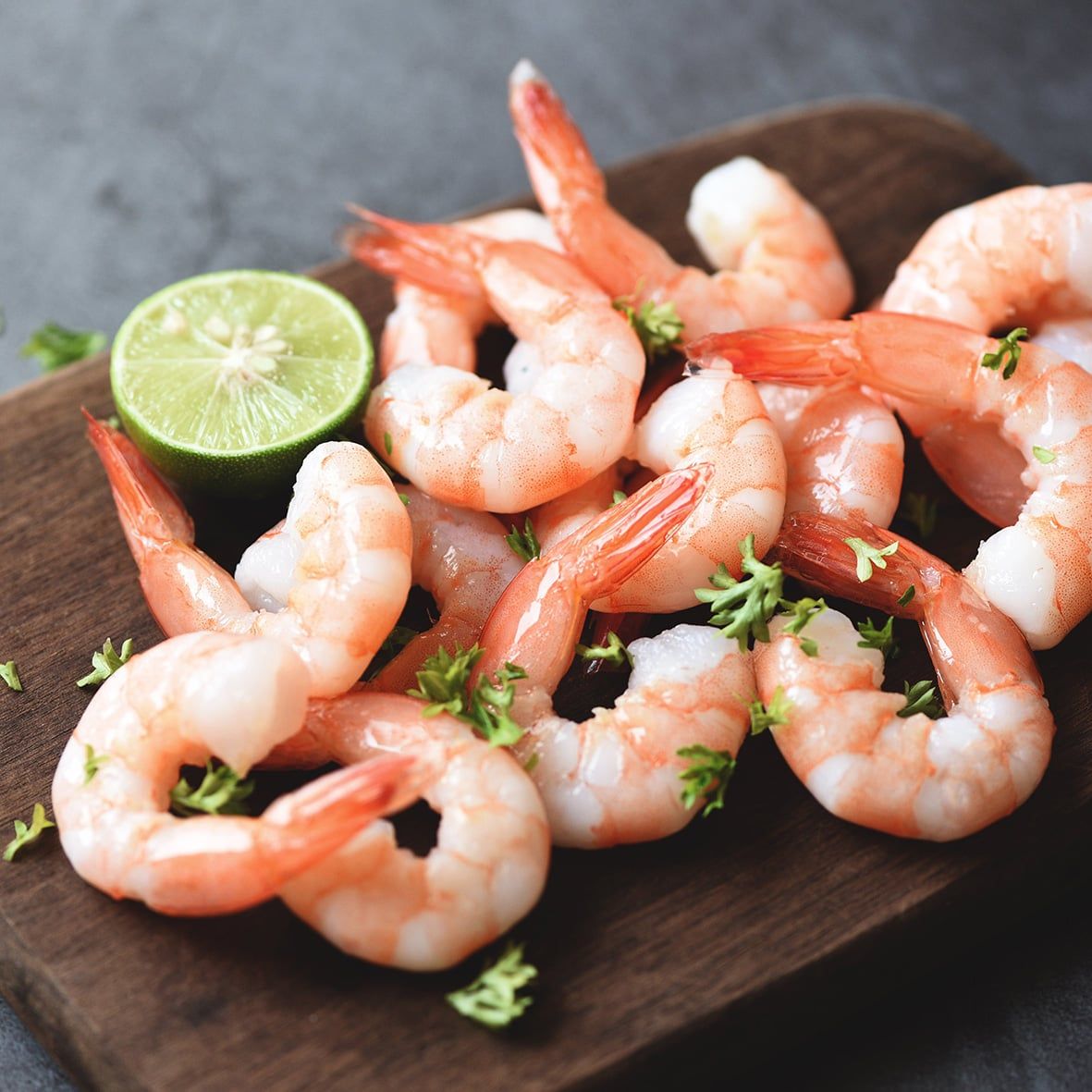 Party Garnelen, geschält/gekocht/mit Schwanzsegment