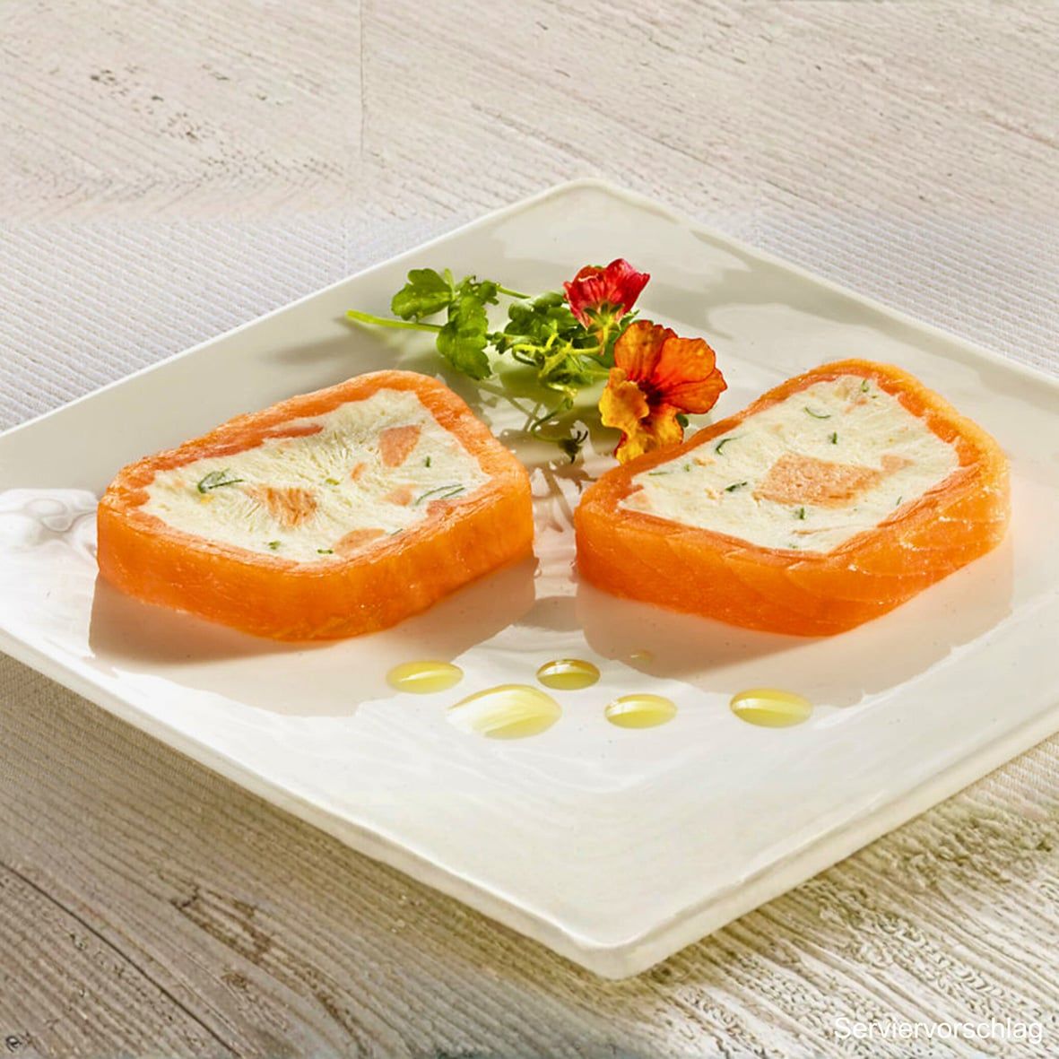 Räucherlachs-Terrine 3 x 30 g = 90 g
