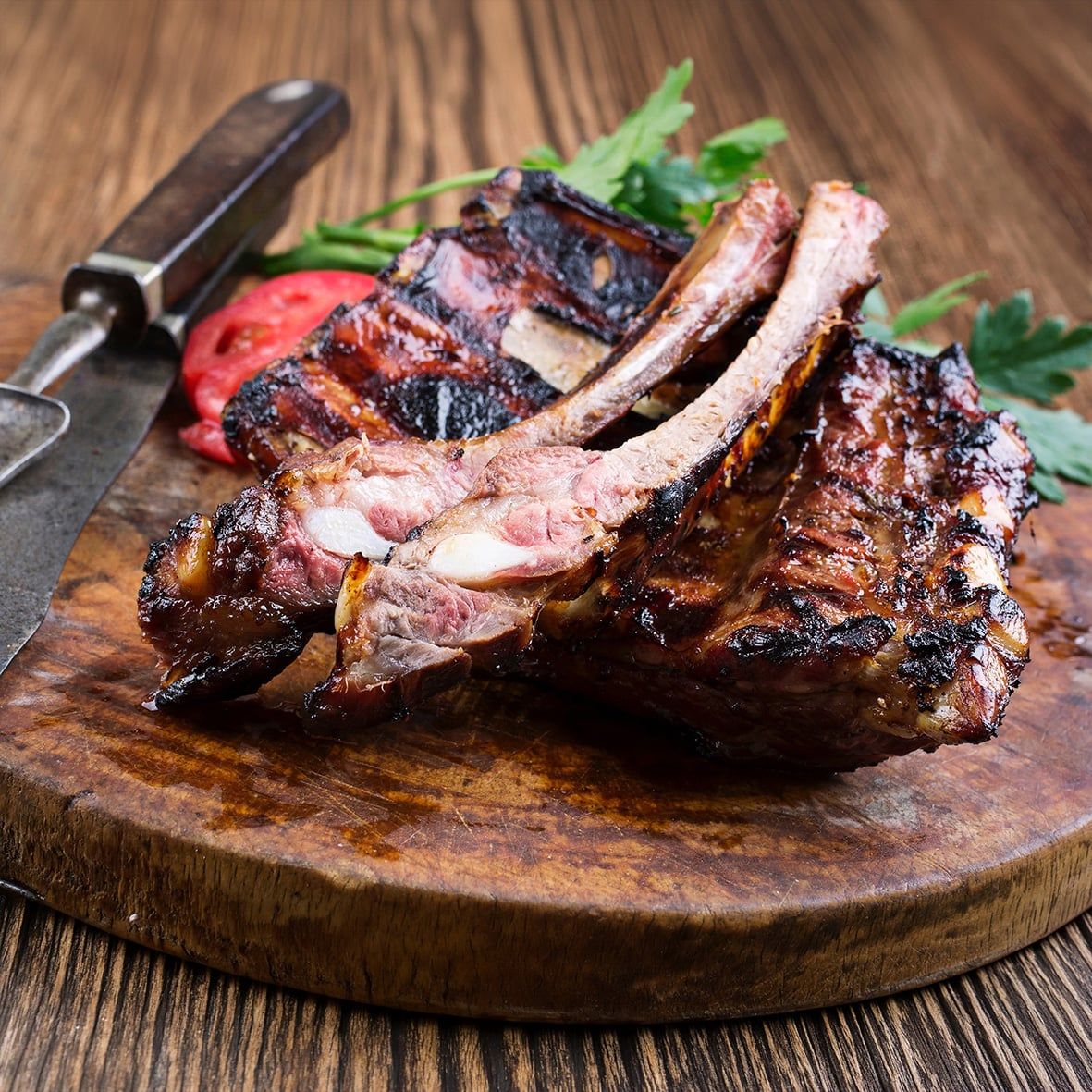 Spare Ribs – würzig-scharf marinierte Schweinerippen, ofengegart (1 x 4400 g)
