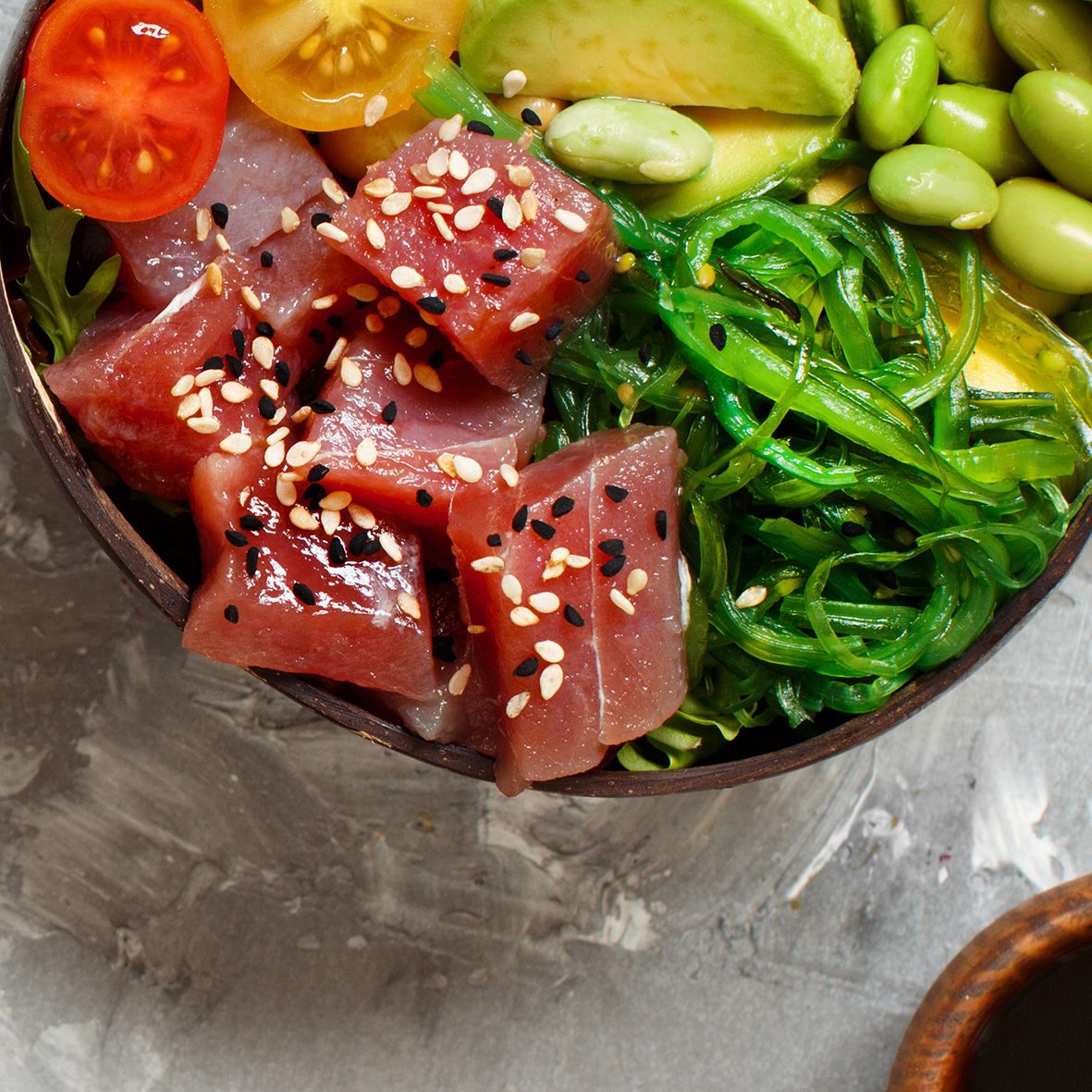 Goma Wakame Seealgen Salat 1