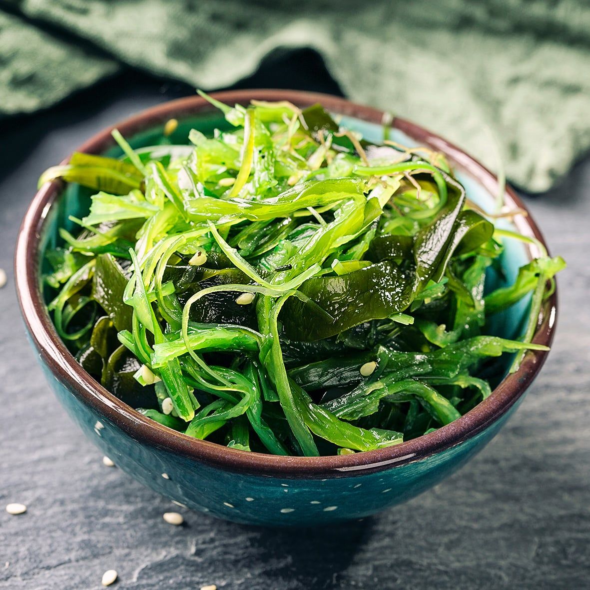 Goma Wakame Seealgen Salat