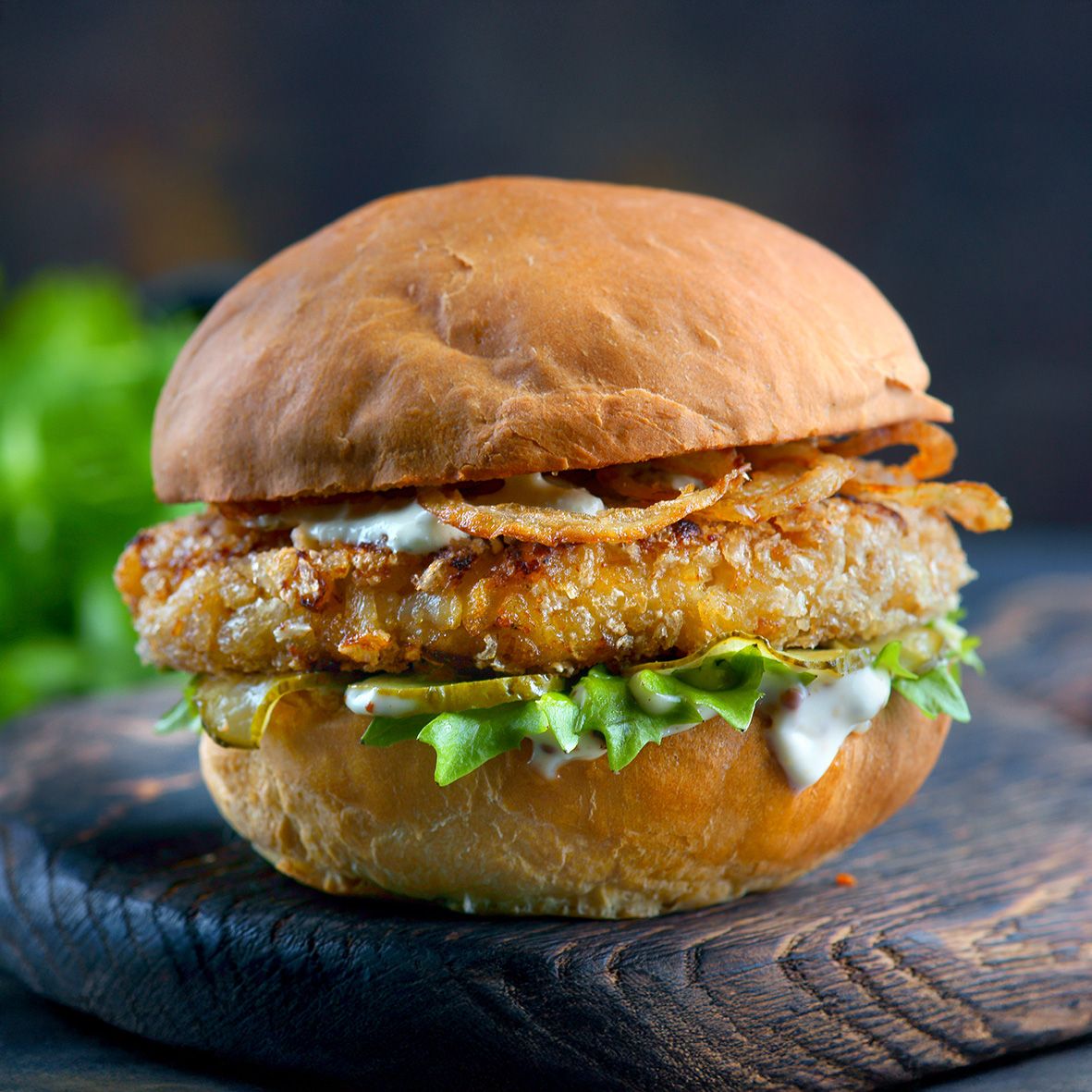 Krabbenburger Patties paniert, vorgebacken, tiefgefroren (4 x 100 g = 400 g) 3