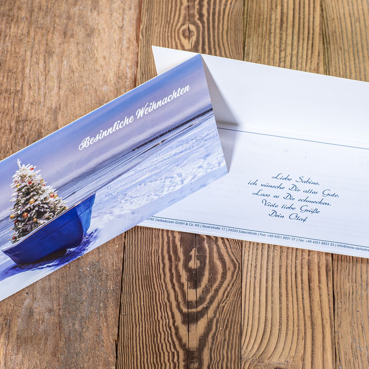 HEINE Grußkarte "Besinnliche Weihnachten" 2
