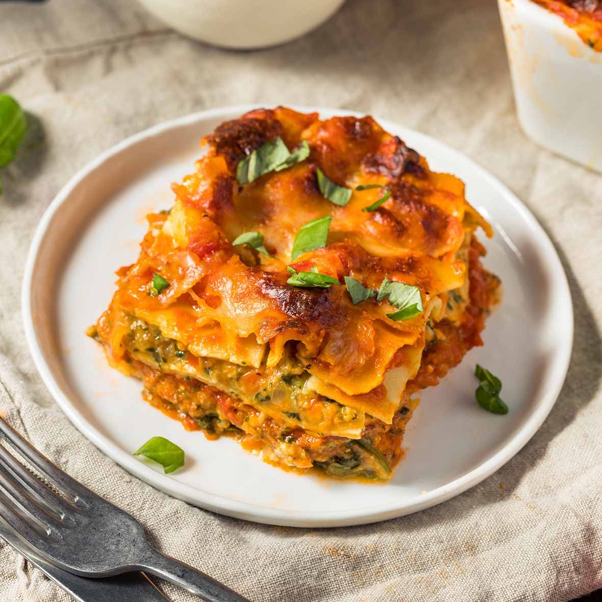 Mediterrane Gemüselasagne – Schichtweise mediterraner Genuss  (1 x 350 g)