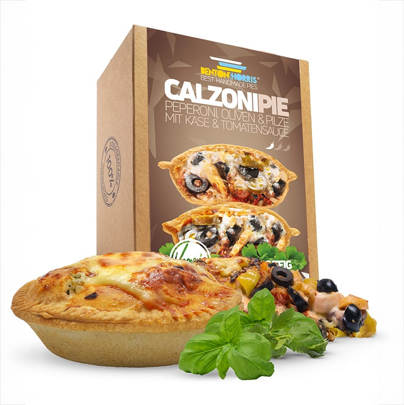 Benton and Horris – Calzoni Pie ohne Schinken 