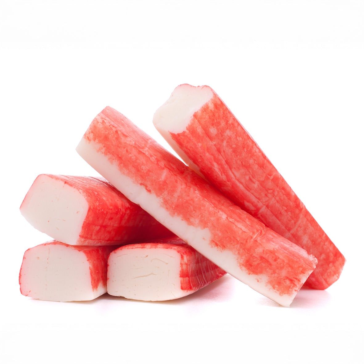 Surimi Sticks, rot (engl. Fish-Crabmeat), proteinreich, 250g 2
