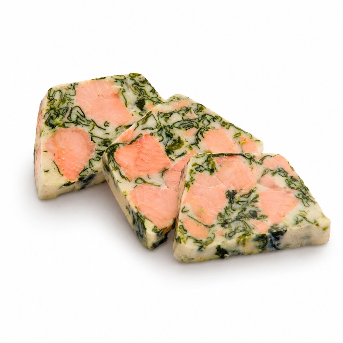 Lachs-Blattspinat-Terrine – 3 x 30 g (90 g) 2