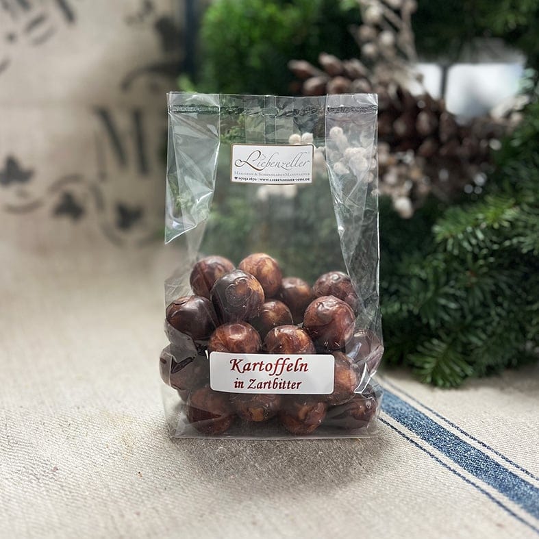 Marzipan Kartoffeln in Zartbitterschokolade gerollt – 300 g   2