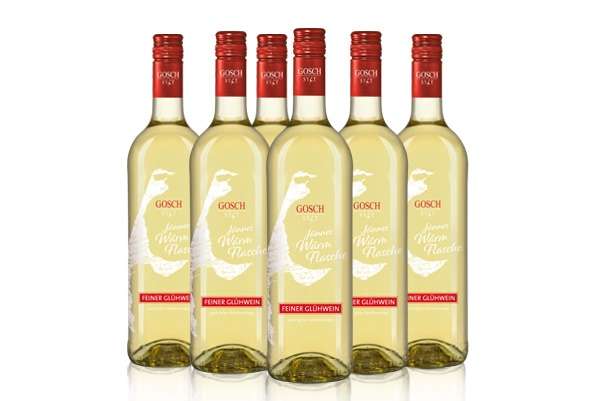 Jünnes Wärmflasche Feiner Glühwein, weiß 6 x 0,75 l