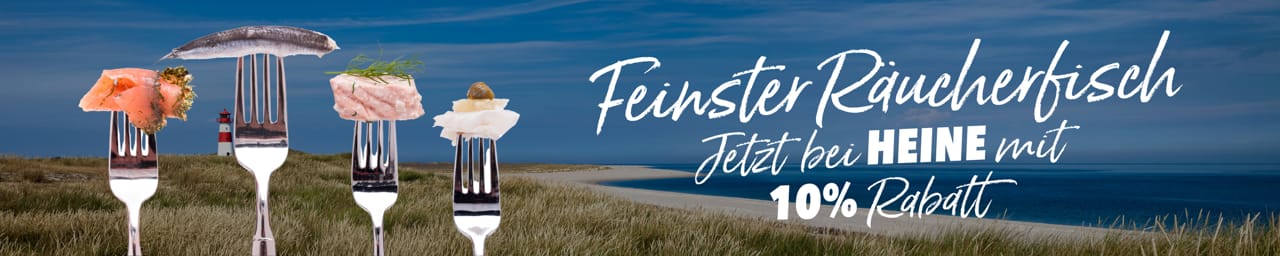 HEINE Räucherfisch-Aktion: 10 % Rabatt vom 13. bis 19. Oktober 2026