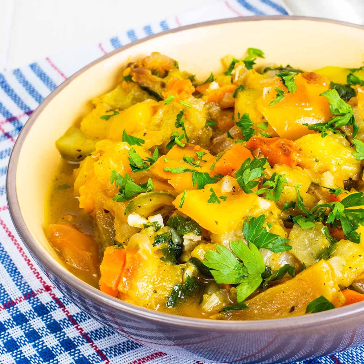 Gemüsecurry mit Mango & Kokosmilch – Exotisch-veganes Currygericht  (1 x 400 g)