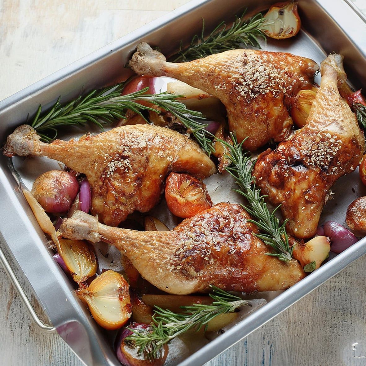 Entenkeulen – 4 Stück à ca. 330 g,  -  Sous vide gegart