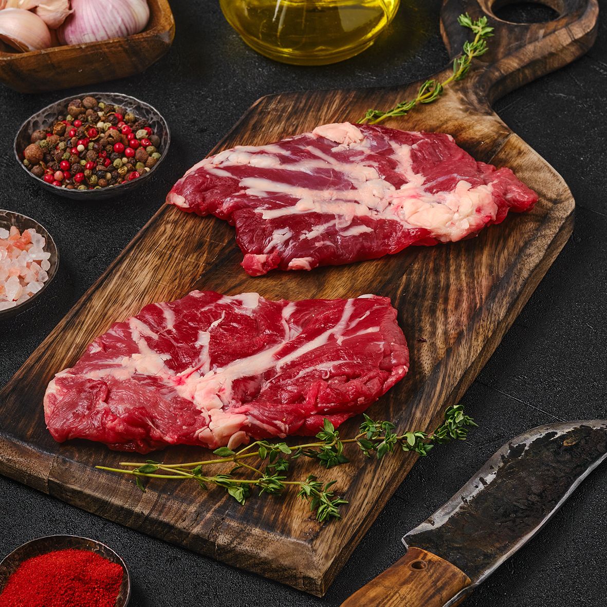 Dry Aged Spider Steaks vom Rind aus Nordirland   1