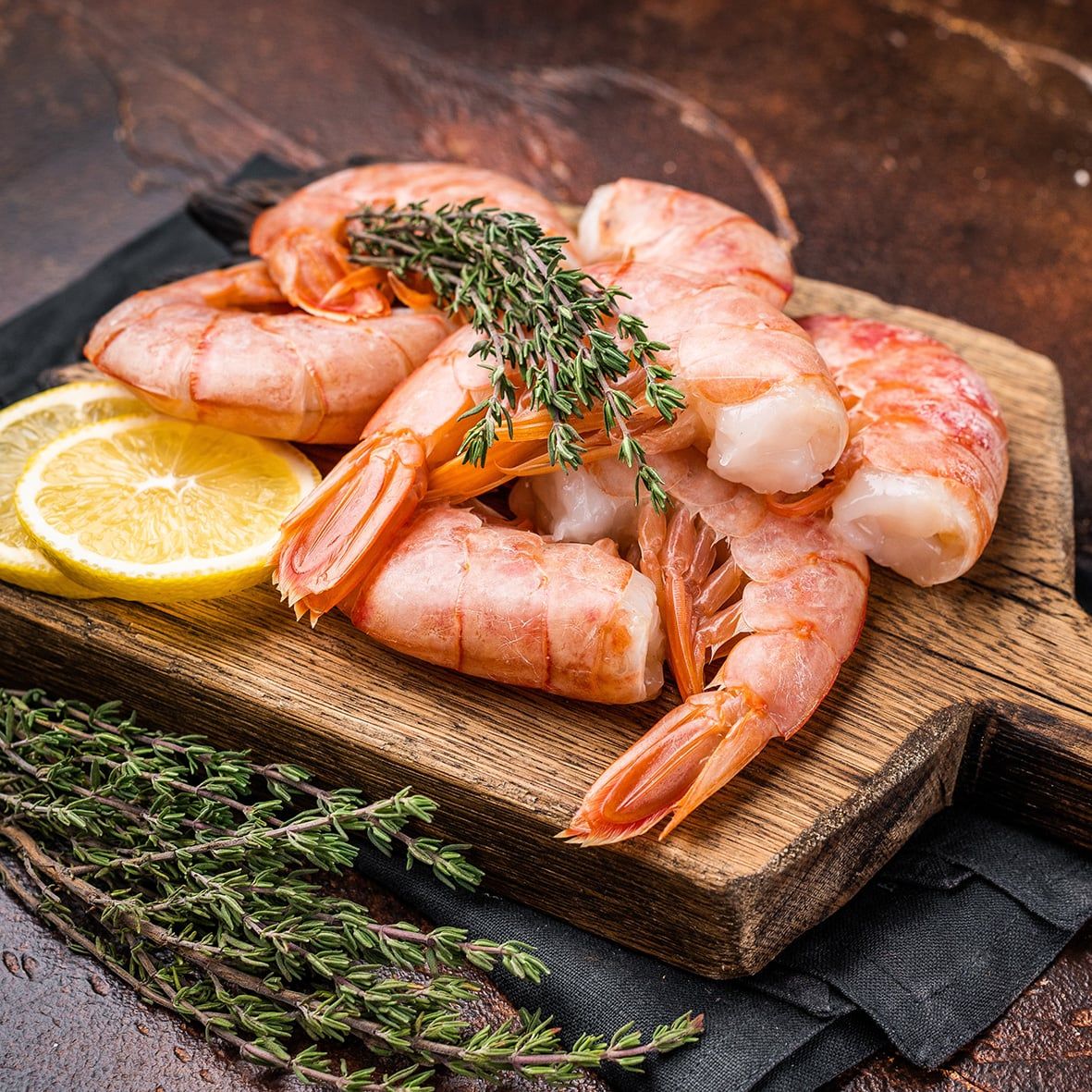 Argentinische Rotgarnelen, ohne Kopf/mit Schale/roh, WILDFANG