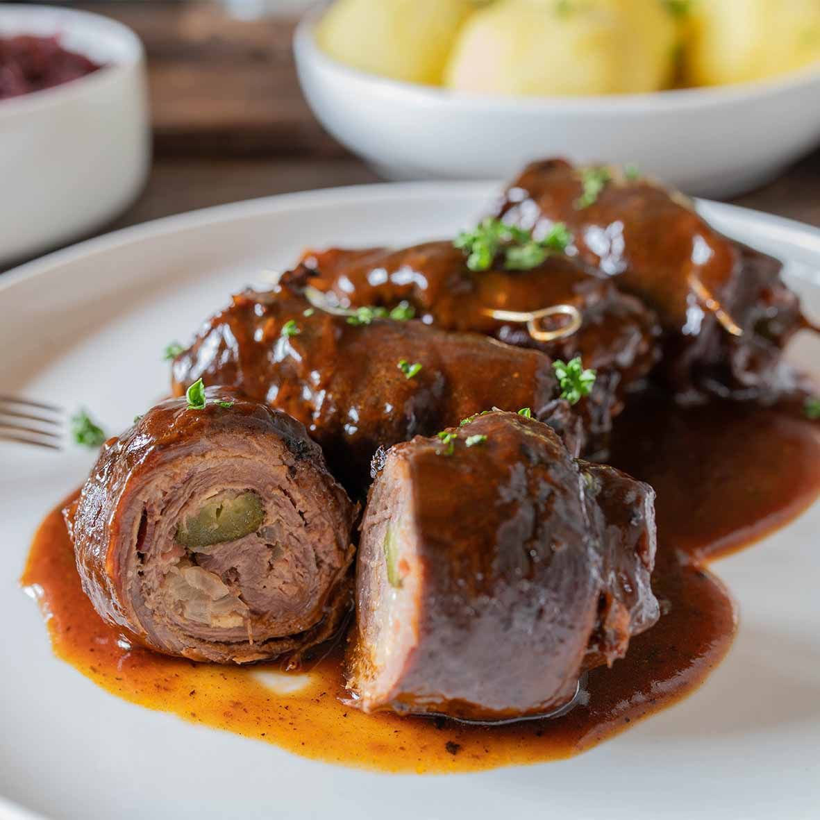 Rinderroulade – Klassisch gefüllt & herzhaft geschmort (2 x 250 g)