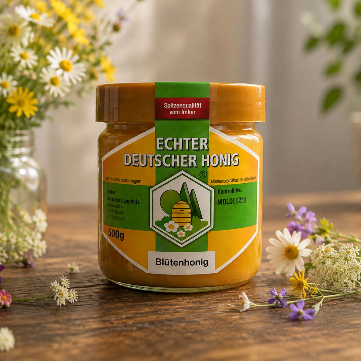 Deutscher Blütenhonig aus Schleswig-Holstein