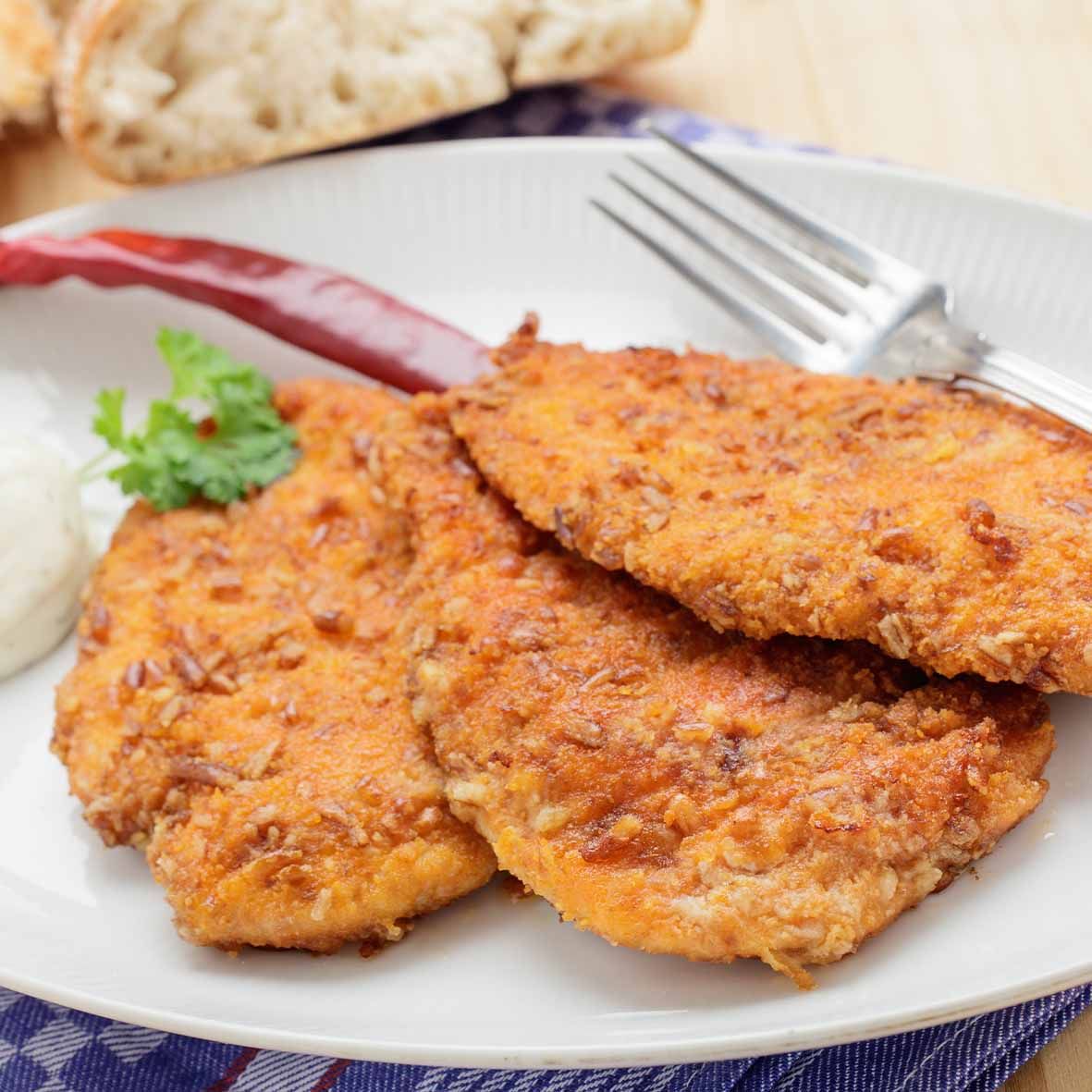 Veganes Cornflakes-Knusperschnitzel – pflanzlicher Genuss mit Crunch  (2 x 90 g)