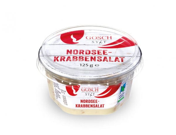 Nordseekrabben-Salat