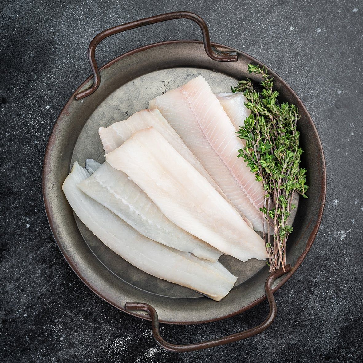 Schollenfilet aus der Nordsee – Rückenfilet ohne Haut & Gräten