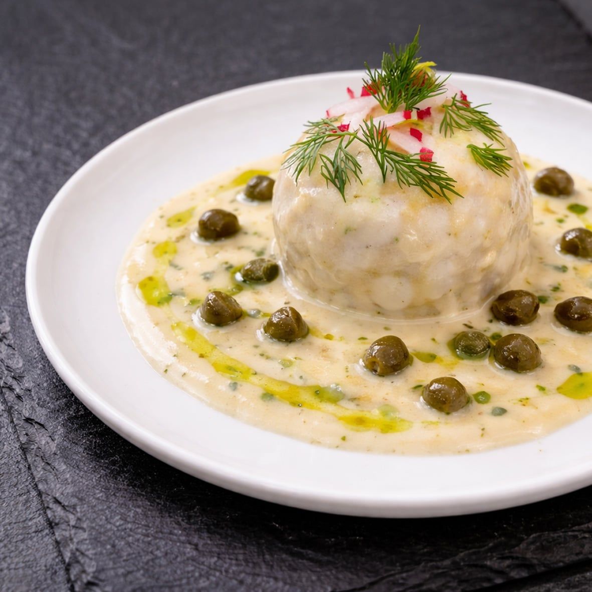 Zanderklößchen nach Königsberger Art – in heller Kapernsauce (2 x 250 g)