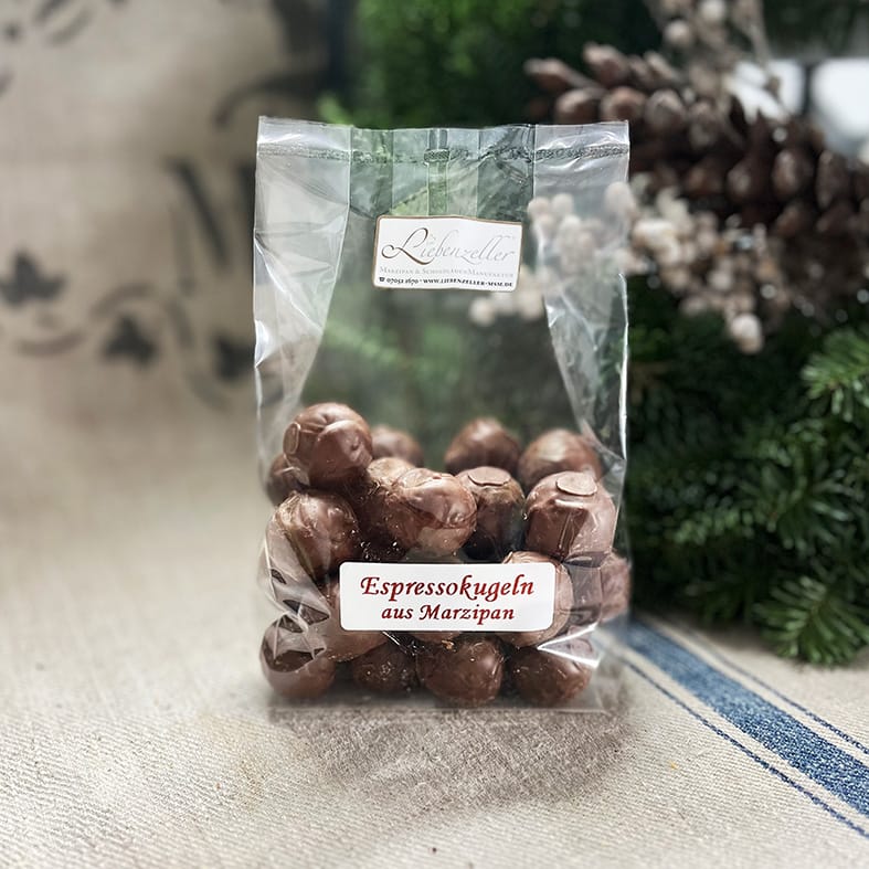 Marzipan Espressokugeln – 300 g 2