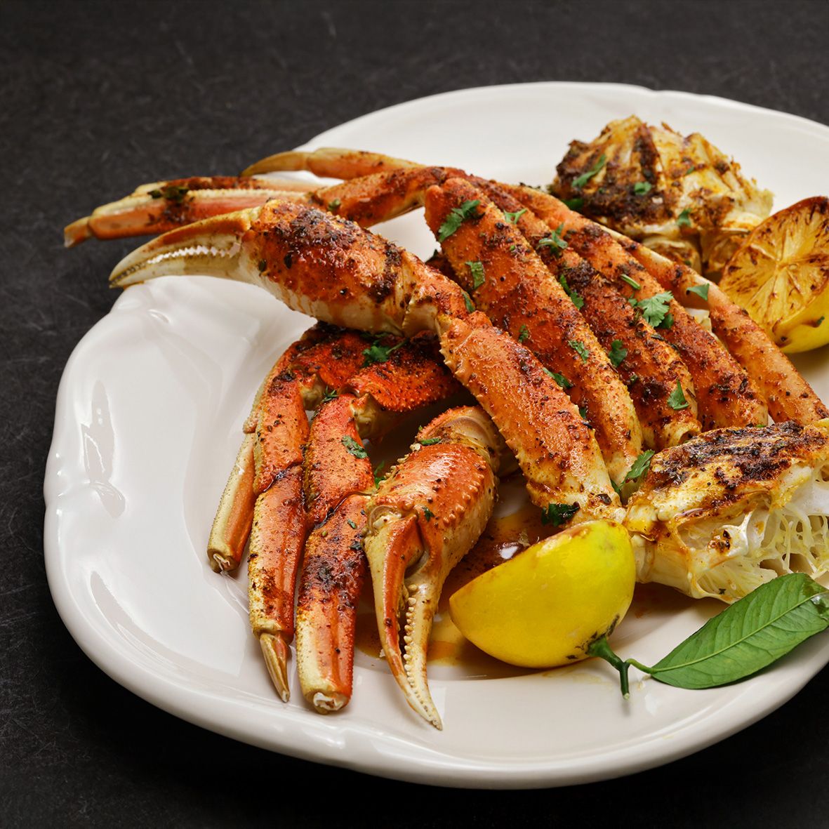 Schneekrabben Beine &amp; Scheren, gekocht, halbiert, tiefgefroren 3