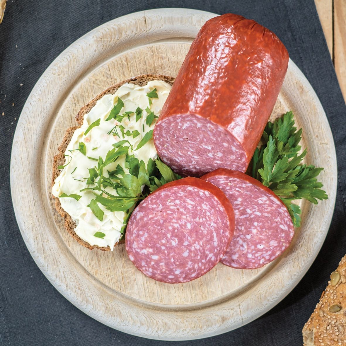 Bauernmettwurst 1/2 Wurst – ca. 450 g 2