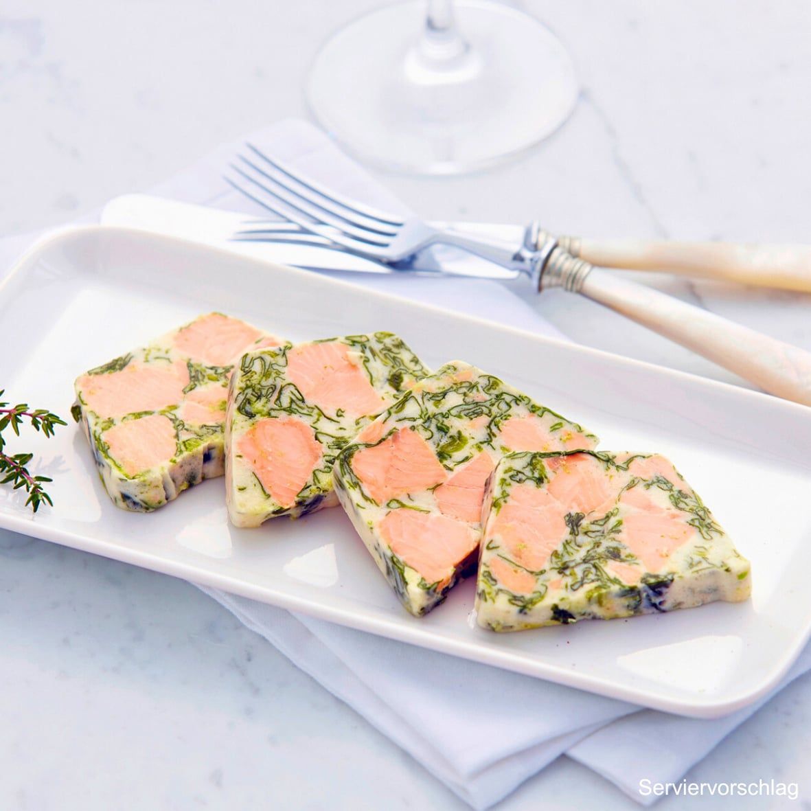 Lachs-Blattspinat-Terrine – 3 x 30 g (90 g)