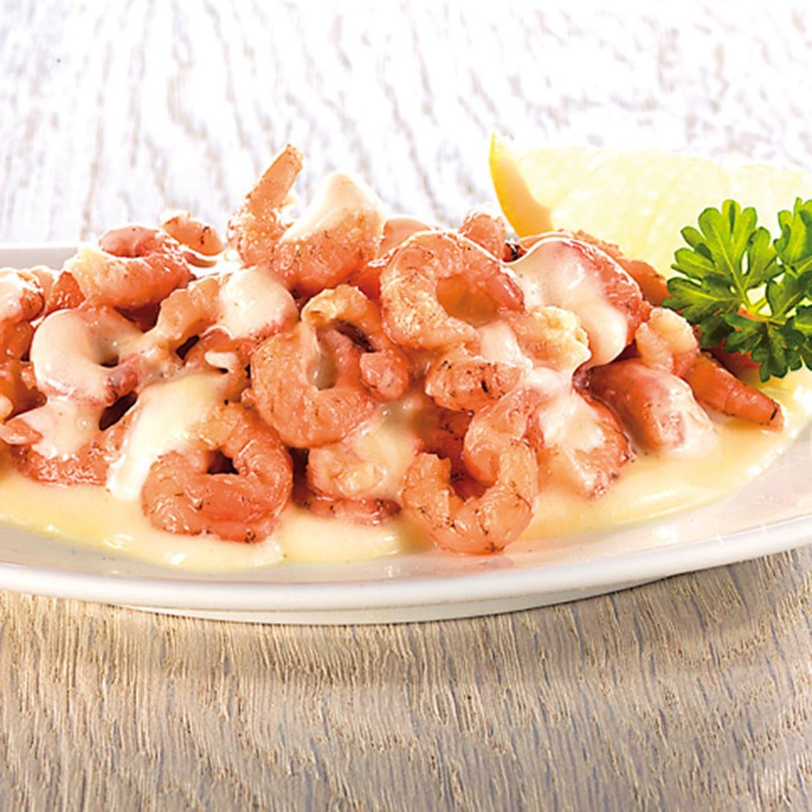 Nordseekrabben-Salat