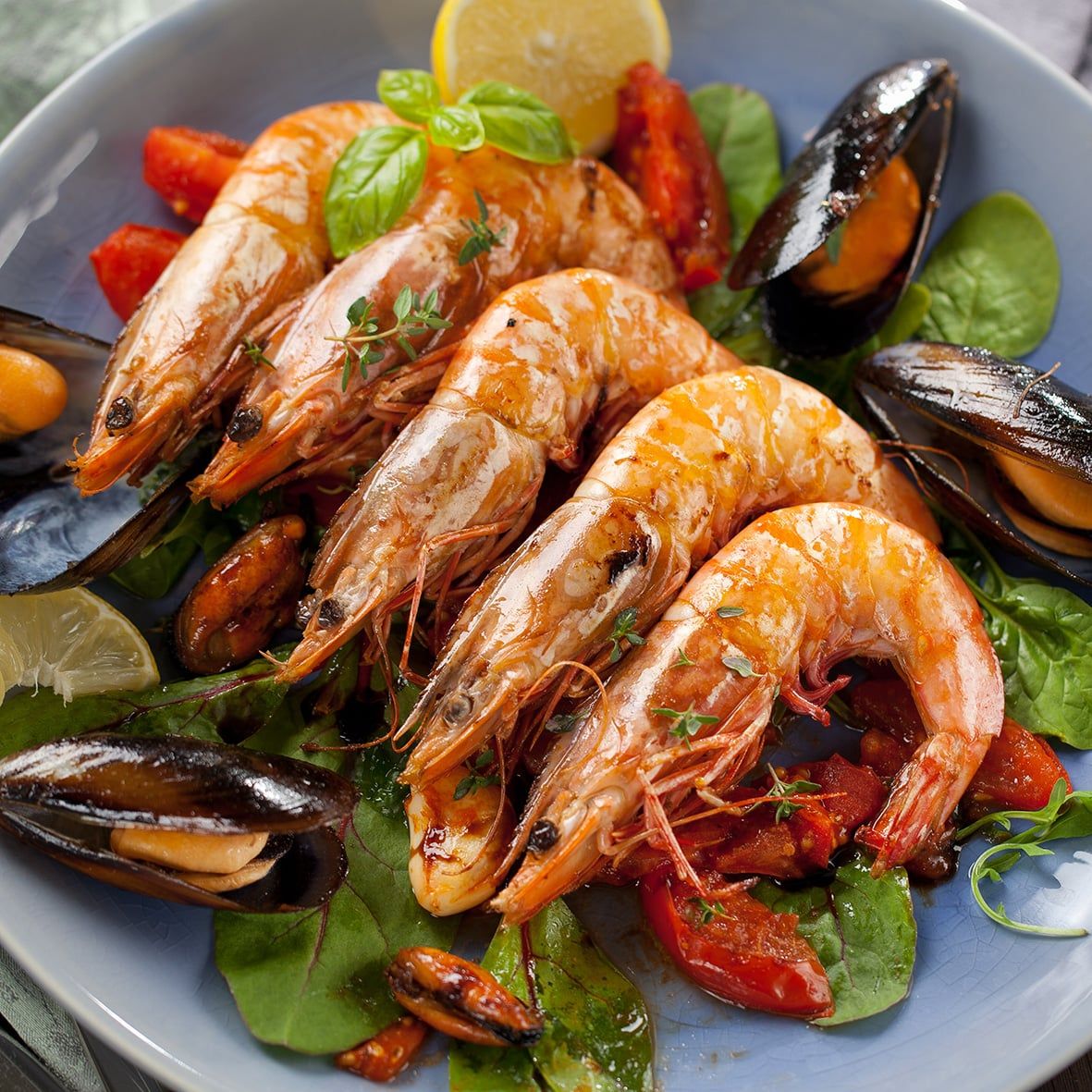 Gambas, Black Tiger Shrimps, ganz/roh 3