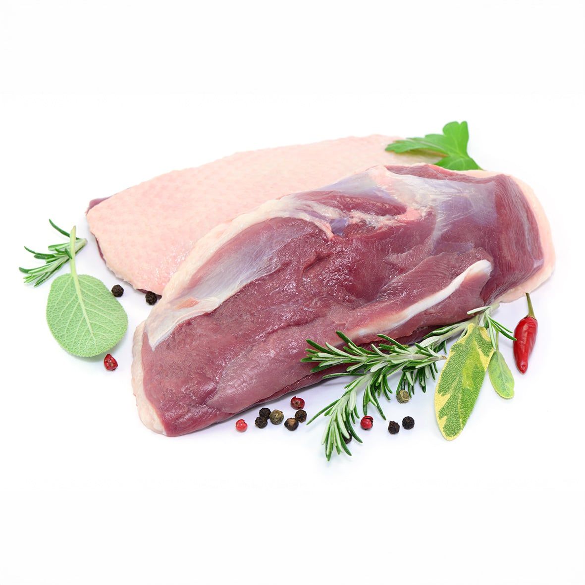 Gänsebrust mit Haut & Knochen – ca. 900 g 2