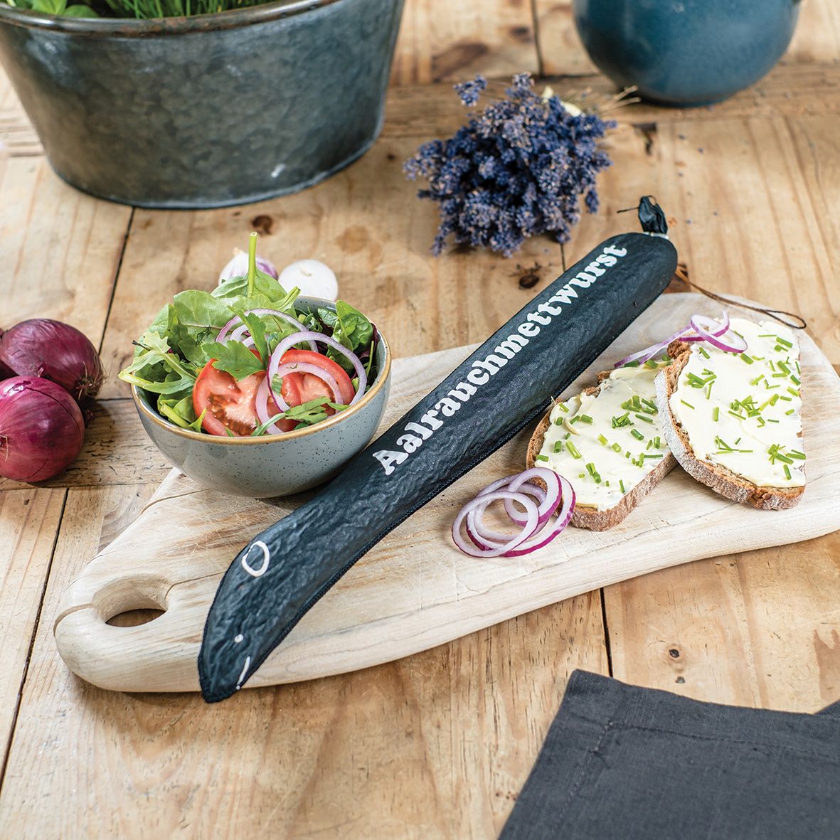 Aalrauchmettwurst – ca. 550 g, kräftig & aromatisch 3