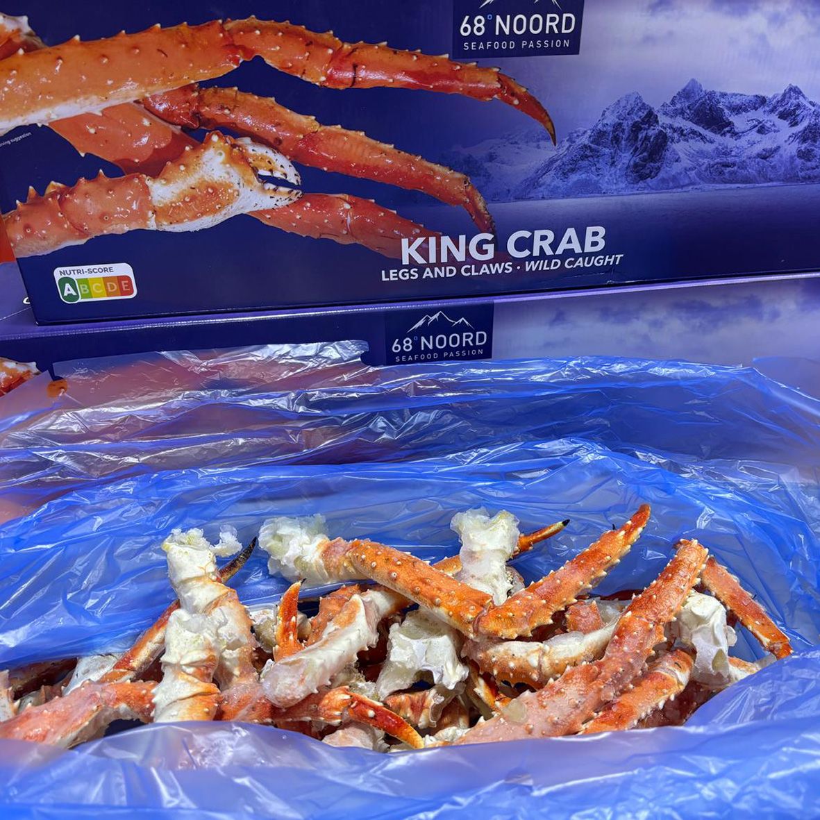 Königskrabben Beine und Scheren gekocht, klein, 2,5 kg 4