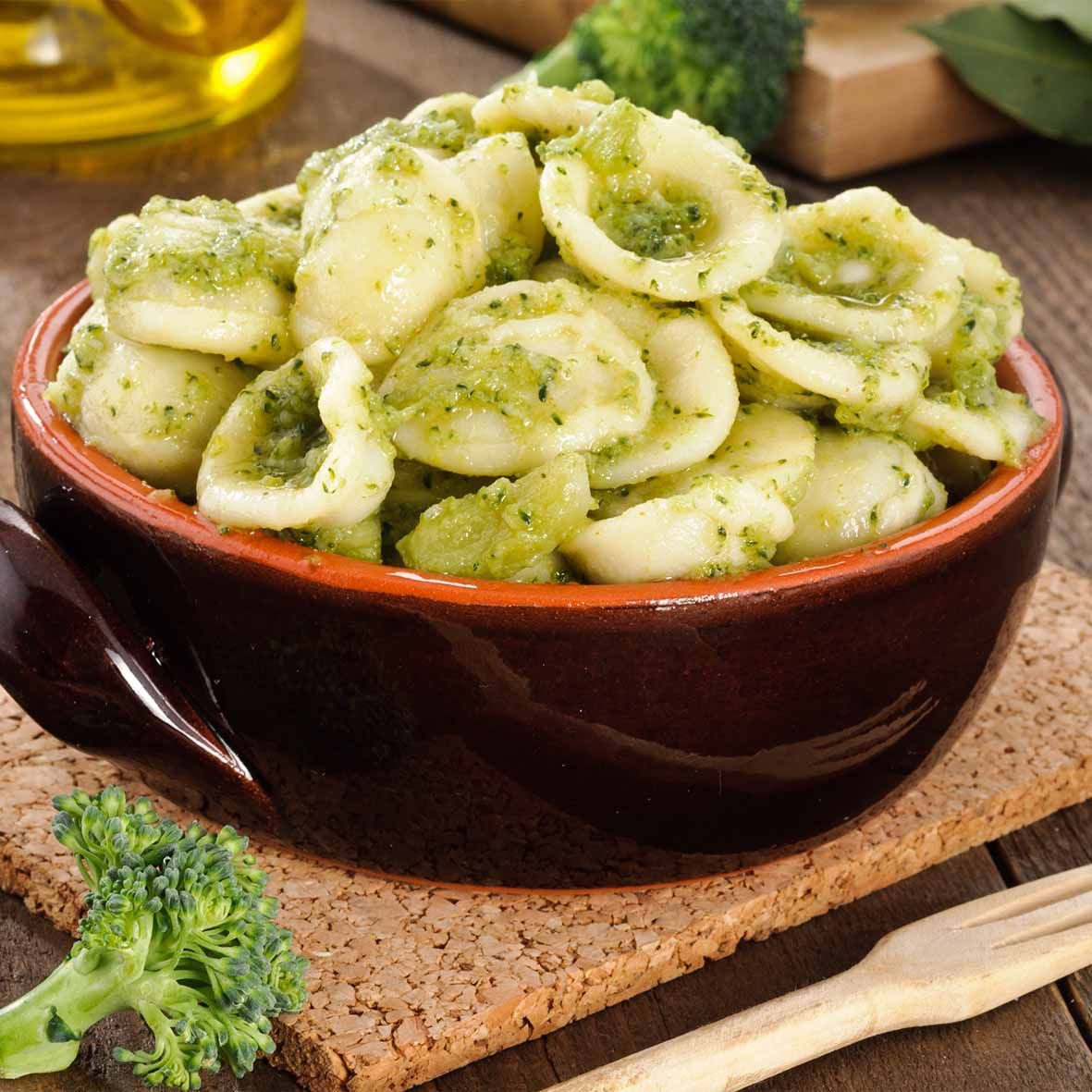 Orecchiette – servierfertige Pasta aus Hartweizengrieß ohne Ei (2 x 150 g)