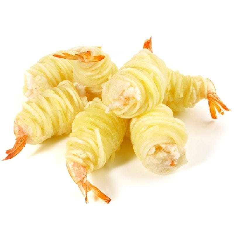 Garnelen im Kartoffelnest, 4x250g = 1000g