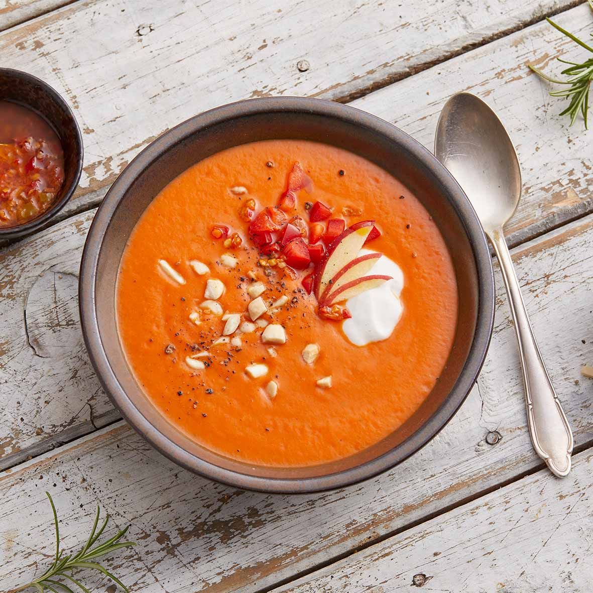 Paprika-Schmand Suppe – Fruchtig & fein mit rauchigem Paprikaaroma (2 x 200 g)