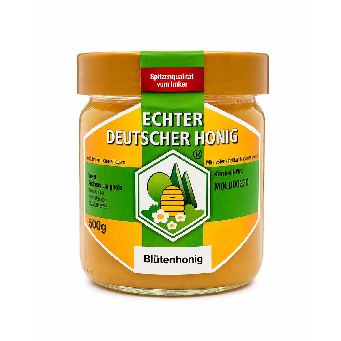 Deutscher Blütenhonig aus Schleswig-Holstein 2